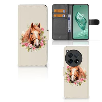 Telefoonhoesje | Met pasjeshouder | voor OnePlus 12 Paard