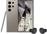 Samsung Galaxy S24 Ultra 256GB Grijs 5G + Galaxy Buds 2 Pro Zwart