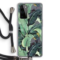 Bananenbladeren: OnePlus 9 Pro Transparant Hoesje met koord