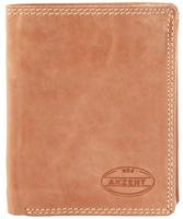 Leren portemonnee Bruin Akzent heren Used Look