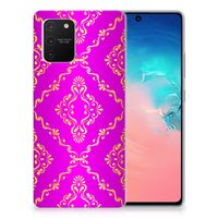 Siliconen Hoesje Samsung Galaxy S10 Lite Barok Roze