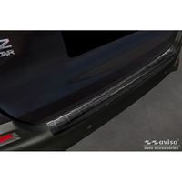 Zwart RVS Bumper beschermer passend voor Honda Crosstar 2020- 'Ribs' AV245350