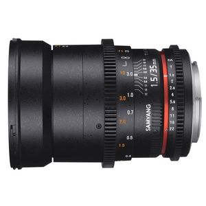 Samyang 35mm T1.5 ED AS UMC II Canon VDSLR
