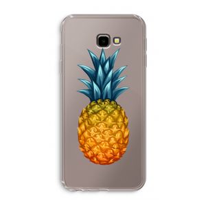 Grote ananas: Samsung Galaxy J4 Plus Transparant Hoesje