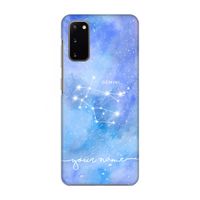 Sterrenbeeld - Licht: Volledig geprint Samsung Galaxy S20 Hoesje