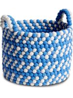 HAY panier Bead en laine - Bleu - thumbnail