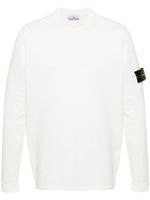 Stone Island sweat en coton à appliqué Compass - Blanc - thumbnail