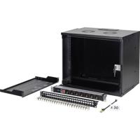 Digitus DN-49205-SET 19inch-patchkast 9 HE Zwart