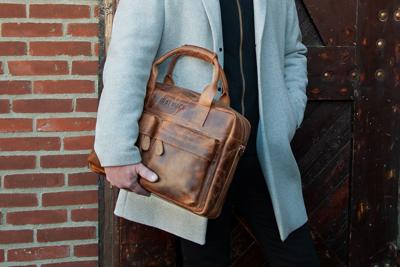 Rat Pack - Leren Messenger Tas 1068 | Peaky Blinders