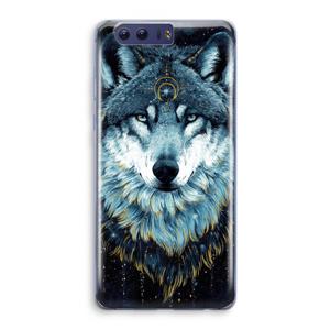 Darkness Wolf: Honor 9 Transparant Hoesje