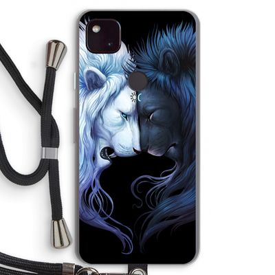 Brotherhood: Pixel 4a 5G Transparant Hoesje met koord