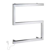 Smedbo Dry Handdoekradiator - 50x52.5x11.2cm - ophangen - RVS Gepolijst Edelstaal FK707 Smedbo Dry Handdoekradiator - 50x52.5x11.2cm - ophangen - RVS Gepolijst Edelstaal FK707