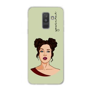 Pop-Art Creator: Samsung Galaxy A6 Plus (2018) Transparant Hoesje