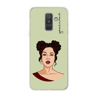 Pop-Art Creator: Samsung Galaxy A6 Plus (2018) Transparant Hoesje