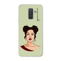 Pop-Art Creator: Samsung Galaxy A6 Plus (2018) Transparant Hoesje
