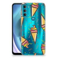 Motorola Moto G71 5G | Siliconen Case | Icecream