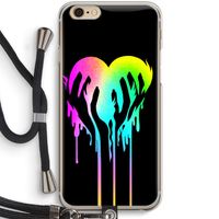 Hold My Heart: iPhone 6 / 6S Transparant Hoesje met koord