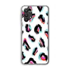 Cheetah color: Samsung Galaxy A32 5G Transparant Hoesje