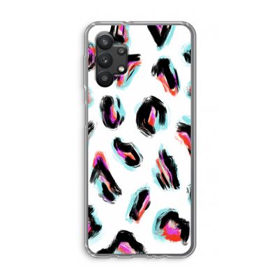 Cheetah color: Samsung Galaxy A32 5G Transparant Hoesje