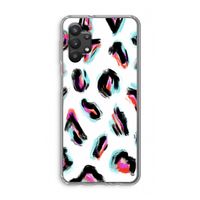 Cheetah color: Samsung Galaxy A32 5G Transparant Hoesje