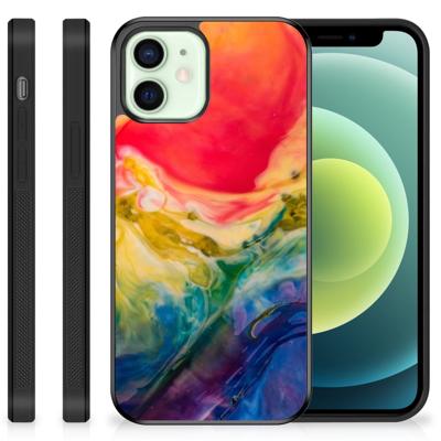 Case iPhone 12 Mini Watercolor Dark