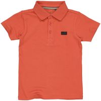 LEVV Little Jongens polo shirt - Mateo - Oranje rood - thumbnail