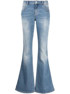 Blumarine jean bootcut à taille basse - Bleu