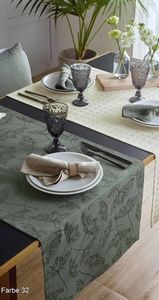 Sander Sander placemat Lara green-32 35x50