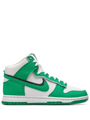 Nike baskets montantes Dunk - Vert
