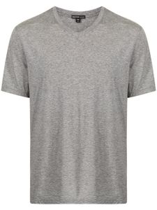 James Perse t-shirt à col v - Gris