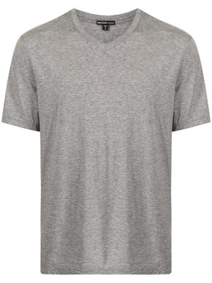 James Perse t-shirt à col v - Gris