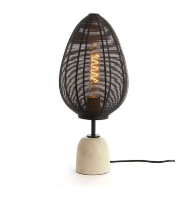 Light & Living Tafellamp 'Joley' Marmer, 46cm