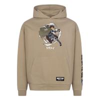 Attack on Titan Hooded Sweater Graphic Khaki Size L