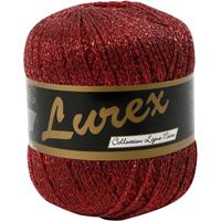 Creativ Company Lurex glitter garen, l: 160 m, rood, 25 gr/ 1 bol