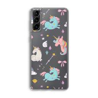 Fantasiewereld: Samsung Galaxy S21 Plus Transparant Hoesje