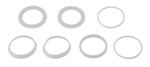 Kirchhoff Assortiment sifonafdichtingen, siliconen, 1 1/2" x 40 mm, voor spoelbak (7x) - 98696910