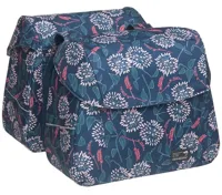 Dubbele fietstas New Looxs Joli Double - Zarah blauw