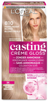 L'Oréal Paris Casting Crème Gloss Haarkleuring Parelmoer Blond 810