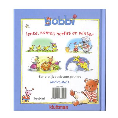 Uitgeverij Kluitman Bobbi lente, zomer, herfst en winter