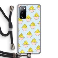 Citroenen: Samsung Galaxy S20 FE / S20 FE 5G Transparant Hoesje met koord