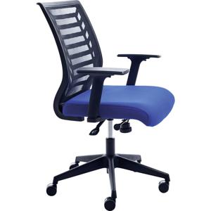 Rocada Bureaustoel 907-3 Blauw, Zwart R907335 1 stuk(s)