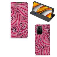 Xiaomi Mi 11i | Poco F3 | Bookcase | Swirl Pink