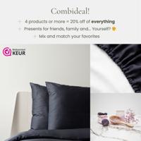 Bamboe Kussenslopen Donkergrijs (2 Stuks) 50x70 Cm