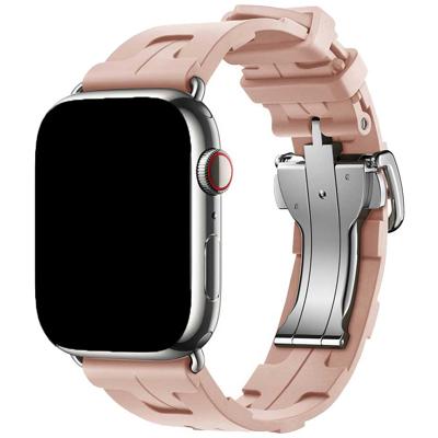 Apple Watch Sport Hermès Kilim Single Tour - Pink Sand - 38, 40, 41 & 42mm Apple Watch Sport Hermès Kilim Single Tour - Pink Sand - 38, 40, 41 & 42mm