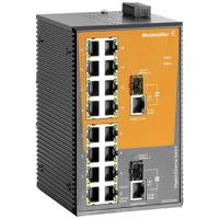 Weidmüller IE-SW-EL18-16TX-2GC Industrial Ethernet Switch 10 / 100 / 1000 MBit/s