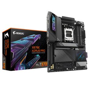 GIGABYTE X870E AORUS PRO moederbord RAID, 2.5 Gb-LAN, WLAN, BT, Sound, ATX