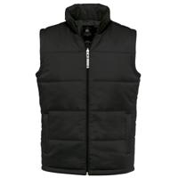 B&C Gewatteerde bodywarmer - voor heren - zwart - nylon - outdoor - vrije tijds jas
