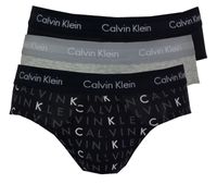 Calvin Klein Slips cotton stretch 3-pack logo