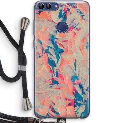 Alone: Huawei P Smart (2018) Transparant Hoesje met koord