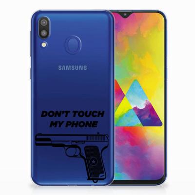 Samsung Galaxy M20 (Power) Silicone-hoesje Pistol DTMP Samsung Galaxy M20 (Power) Silicone-hoesje Pistol DTMP